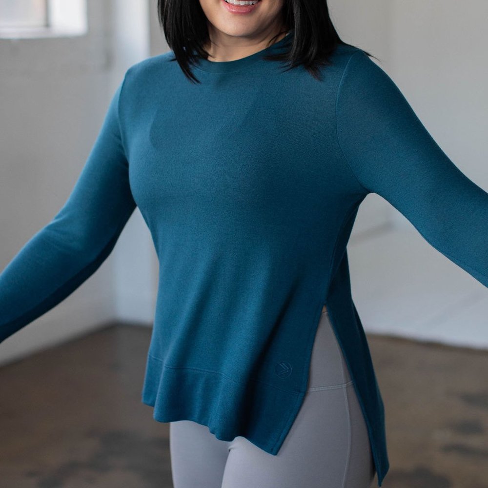 Savvi Midnight Blue Remy Sweater